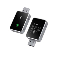 Adaptateur sans fil 2 en 1 CarPlay Android Auto, commutation en un clic, plug and play, dongle USB, boîte de voiture universelle pour iPhone