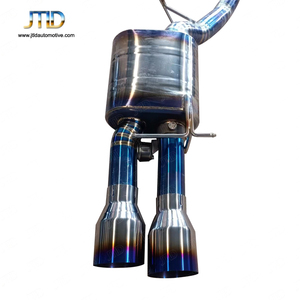 JTLD - Silenciador Catback Valvetronic de Titanio para <span class=keywords><strong>BMW</strong></span> <span class=keywords><strong>M6</strong></span> S85 <span class=keywords><strong>V10</strong></span> 5.0L E63 E64 con Puntas, Gran Venta - Product Image 4