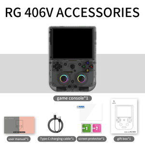 Console di Gioco Portatile Anbernic RG406V ABS 2024, Emulatore con Supporto Android e <span class=keywords><strong>Google</strong></span> Play, Joystick Hall - Product Image 4