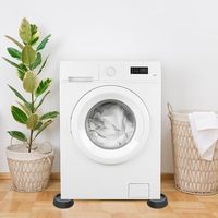 Coussinets de pied en caoutchouc pour machine à laver Amortisseurs de vibrations durables et résistants Réduction du bruit Anti-vibration Prolonger la durée de vie Silencieux pour