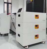 Invertisseur hybride de stockage d'énergie domestique empilable et extensible avec contrôleur de charge solaire MPPT, compatible avec les packs de batteries au lithium en parallèle