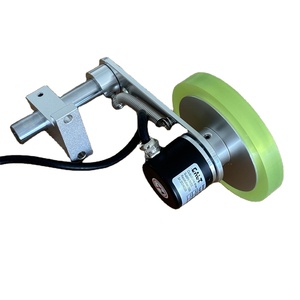 Encoder Rotatorio con Salida Line Driver y Rueda Antideslizante 100~5000PPR Serie GHW38 Medición GHW38-G1000BML5-200 - Product Image 1
