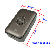 Venta al por mayor de fábrica G06 Mini rastreador GPS para perros/gatos a bajo precio Collar impermeable seguimiento Beidou AGPS Glonass LBS