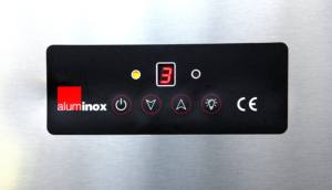 SNACK ESVM: campana extractora de acero inoxidable inteligente y versátil con motor, luces LED y panel de control a bordo - Product Image 2