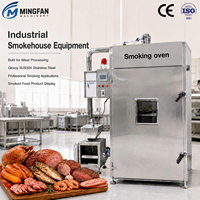 Four à fumage automatique pour bacon, viande séchée, saucisses et poisson, machine commerciale de déshydratation et de fumage de viande