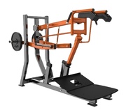 Équipement de musculation d'usine, machine de fitness pour salle de sport, plaque chargée, V-squat