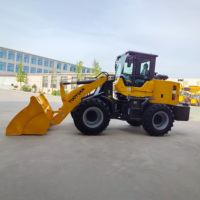 Chargeuse sur pneus haute performance, capacité de levage de 2500 kg, hauteur de déchargement de 3900 mm, moteur diesel, capacité de levage puissante, fonctionnement stable