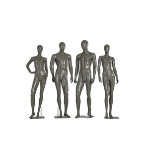 Boutique boutique stand Manequins Muscle homme <span class=keywords><strong>femme</strong></span> Chrome modèle FRQ affichage corps complet en fibre de verre Mannequin homme <span class=keywords><strong>femme</strong></span> pour costumes - Product Image 4