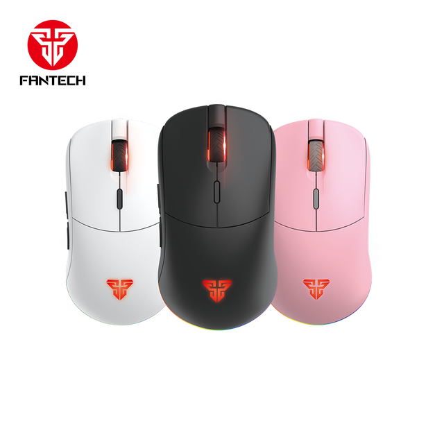 Custom logo Helios XD3 New Fantech  Dual Mode Wired Wireless Pixart 3335 Lightweight RGB MacroWholesale Gaming Mouse