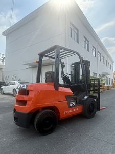 For TCM for Diesel Engine 3 Ton Used Counterbalance Forklift for Farm & Outdoor All-Terrain Use - Product Image 2