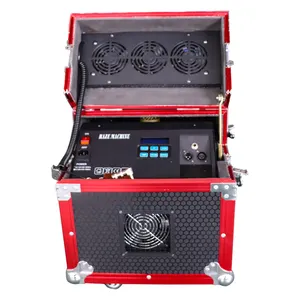 Bar DJ Event Remote Control LCD Dmx Smoke 660W Dual Haze Fog Machine