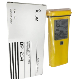แบตเตอรี่ลิเธียม BP-234 9.0V 3300mAh สำหรับเปลี่ยนในวิทยุสื่อสารทางทะเล ICOM IC-GM1600 IC-GM1600E GMDSS - Product Image 6