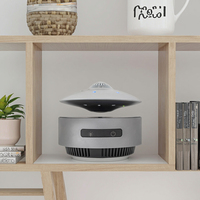 Altavoz Levitante Magnético HCNT, Altavoz Inalámbrico Creativo con Forma de OVNI Flotante para Decoración del Hogar
