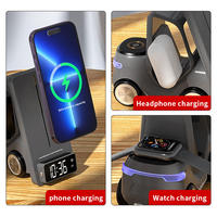 Support universel créatif pour téléphone portable avec recharge sans fil, moderne, le moins cher, électronique grand public, vente chaude, support de bureau extérieur