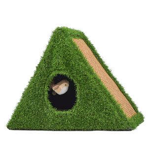 Phổ Biến Mèo Cây Scratcher Dễ Dàng Lưu Trữ Mô Phỏng Lá Cỏ Mèo Tổ Mèo Leo Núi Khung Mèo Cây Đồ Nội Thất Cho Mèo Chơi - Product Image 5