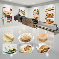 Ligne de production de pain plat pour boulangerie commerciale HN QDMECH, économie d'énergie, faible consommation, haute efficacité, pétrin