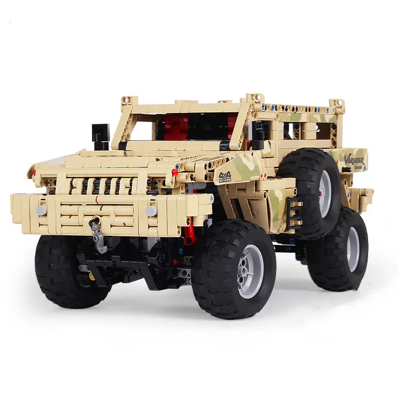 Mold King 13131 camion telecomandato fuoristrada modello di auto motorizzato assemblare Building Block Toy Kid Gift Educational fai da te Brick muslimeant