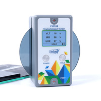 LS110A 940nm IR UV Rechazo VLT Medidor de tinte de ventana magnético Medidor de transmisión de parabrisas para ventana de automóvil