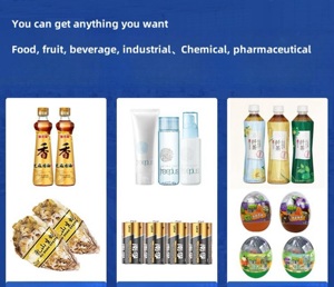 Đầy đủ tự động khí nén thu nhỏ tay áo Máy dán nhãn cho nước khoáng chai rượu vang bao bì túi PLC lõi - Product Image 4