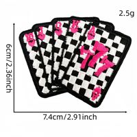 Parches Termoadhesivos con Frases de Estilo Vaquero del Sur, Apliques Bordados de Toro y Calavera del Oeste, Parches Decorativos para Sombreros de Mezclilla