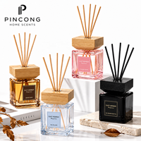 Diffuseur de parfum d'ambiance en verre de luxe pour Oud, marque privée, avec emballage personnalisé, service OEM ODM