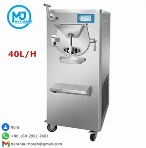 China Supplier Capacity 30L/H Ice Ball Cheap Batch Freezer Hard Ice Cream And Gelato Machine