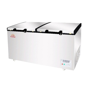 Nhà Máy Trực Tiếp Thương Mại BC/BD-598 Tiêu Thụ Năng Lượng Thấp Ngực Tủ Đông Đôi Cửa Ngực Tủ Đông Với Khóa Và Chìa Khóa - Product Image 6