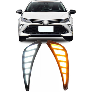 Luces LED de Circulación Diurna, Faros Antiniebla DRL, Lámpara de Conducción Diurna con Luz Amarilla de Giro para Toyota <span class=keywords><strong>Corolla</strong></span> <span class=keywords><strong>GR</strong></span> <span class=keywords><strong>SPORT</strong></span> 2021 <span class=keywords><strong>2022</strong></span> - Product Image 1