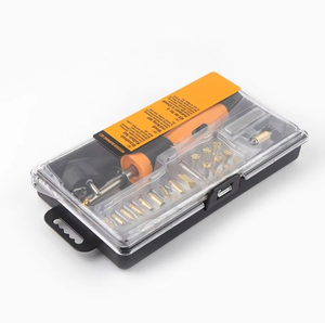 Kit de quema de madera DIY profesional, juego de herramientas de pirograbado y soldadura de temperatura ajustable, Kit de quema de madera artesanal DIY - Product Image 1