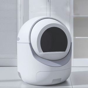 Neue WLAN-fähige Smarte Katzentoilette aus Kunststoff mit Automatischer Selbstreinigung, Großer Kapazität, Geruchskontrolle & Intelligenter Überwachung - Product Image 6