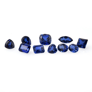 Vendita di fabbrica 5A zaffiro naturale tagliato zaffiro blu rotondo - Product Image 5