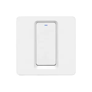 Europeu 1/2/3 Gang Smart Push button Interruptor de Luz Sem Fio APP wi-fi inteligente de Controle Remoto interruptores de parede