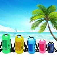 Sac à dos sec en Pvc de bonne qualité 5l 10l 15l 20l 30l, matière étanche, pour voyage, randonnée, Camping