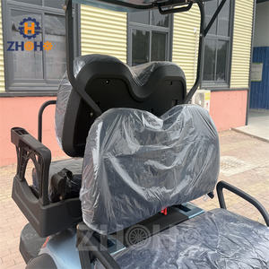 Navidad 4000W doble asiento eléctrico movilidad Scooter 4 ruedas ciudad con techo carros de Golf cómodo carrito de Golf - Product Image 6