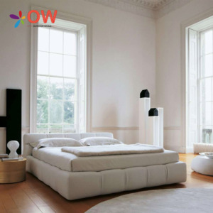 Juego de Dormitorio de Cuero Moderno y Personalizado, Tamaño King, para Uso en Casa, Apartamento y <span class=keywords><strong>Hotel</strong></span> - Product Image 2