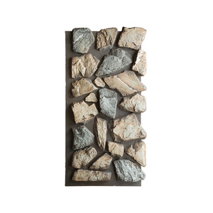 Industrial Design Style Faux Big Slab <strong>Wall</strong> Panels Interior Exterior Polyurethane <strong>Stone</strong> <strong>Capping</strong> Panel Features Artificial <strong>Stone</strong> - Product Image 1