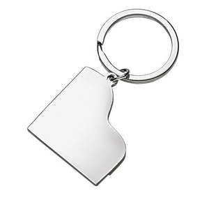Portachiavi a Forma di Pianoforte Rosso - Un Accessorio Resistente ed Elegante - Product Image 2