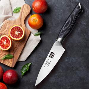 <span class=keywords><strong>Couteau</strong></span> à éplucher <span class=keywords><strong>SHAN</strong></span> <span class=keywords><strong>ZU</strong></span> 3,75 pouces, acier <span class=keywords><strong>japonais</strong></span> de qualité supérieure, <span class=keywords><strong>couteau</strong></span> à fruits professionnel ultra-affûté avec manche ergonomique K133 - Product Image 6