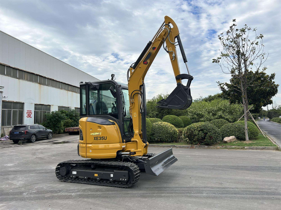 Official Manufactured XE35U New Crawler Excavator 3.5 Ton Small Digger ...