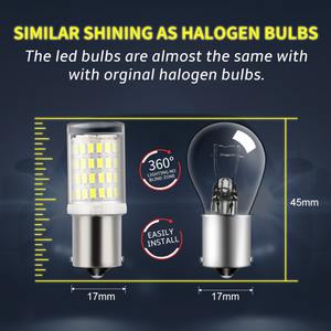 <span class=keywords><strong>Feu</strong></span> clignotant de voiture, LED 1156 BA15S P21W 1157 BAY15D, <span class=keywords><strong>feu</strong></span> de stationnement automatique, <span class=keywords><strong>ampoule</strong></span> 3014 80SMD DC12V - Product Image 3