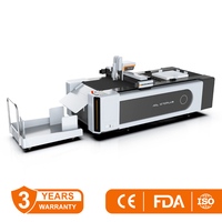 Nueva máquina 2025 CNC cuchillo de vibración Plotter película vinilo pegatina cortador con herramientas de plegado