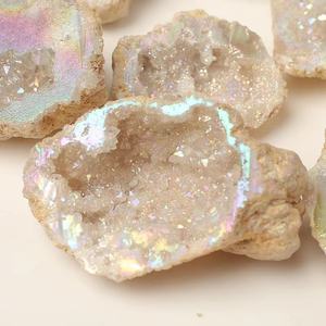 Fabriek Prijs Groothandel Natuurlijke Kristal Healing Agaat Crystal Cluster Aura Agaat Geode Voor Home Decoratie - Product Image 4
