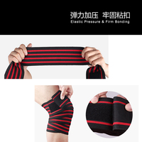 KS-KS-1 # Rodillera de compresión personalizada para gimnasio y fitness, soporte para levantamiento de pesas, vendaje de compresión para rodilla