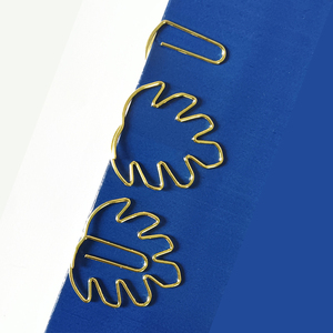 New dễ thương sáng tạo biểu tượng Tùy chỉnh hình dạng màu sắc khác nhau Bookmark kế hoạch Clip kim loại giấy Clips - Product Image 4