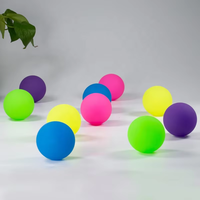 Ballons rebondissants en plastique PU colorés de 1 pouce/25 mm avec logo personnalisé, lot de 250, rebond élevé, jouet sportif pour enfants, ballon anti-stress, cadeau