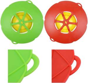 Tapas de Silicona Libres de BPA, Tapas Antiderrames de Silicona, Cubierta para Microondas, Protector contra Salpicaduras de Alimentos para Cocina - Product Image 6