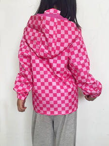 Couleur unie Bébé Enfants Coupe-Vent Unisexe Fermeture Éclair Coupe-Vent Imperméable Automne Enfants Manteaux Avec Doublure <span class=keywords><strong>En</strong></span> <span class=keywords><strong>Maille</strong></span> - Product Image 4