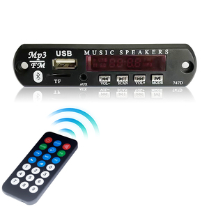 Módulo de Radio FM para coche DIY de 12V, placa decodificadora de Audio, reproductor de MP3, grabación de llamadas, USB TF para reproducción de Audio, formato FLAC, reproductor <span class=keywords><strong>Bluetooth</strong></span> - Product Image 1