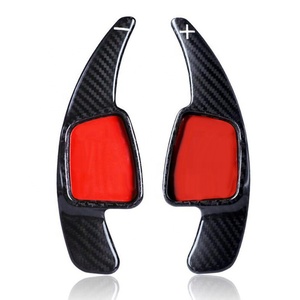 JDMotorsport88 Extension de palettes de changement de vitesse en fibre de carbone noire pour <span class=keywords><strong>AUDI</strong></span> <span class=keywords><strong>A3</strong></span> A4 A5 S3 S4 <span class=keywords><strong>Q2</strong></span> Q5 Q7 2016-2017 - Product Image 3