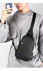 Bolso de Cintura para Mujer, Estilo Casual, Personalizado, Impermeable, Deportivo, Bolso de Pecho, Bolso Cruzado con Cierre para Viaje - Product Image 6